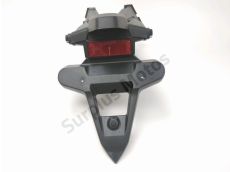 Support de plaque et eclairage