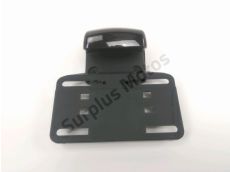 Support de plaque et eclairage