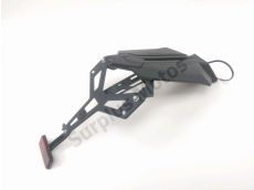 Support de plaque et eclairage