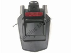 Support de plaque et eclairage