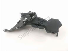 Support de plaque et eclairage