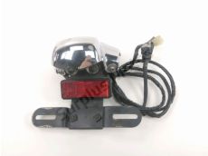 Support de plaque et eclairage