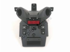 Support de plaque et eclairage