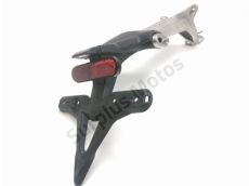 Support de plaque et eclairage