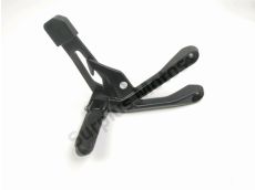 Platine et repose pieds arriere droit