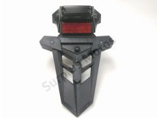 Support de plaque et eclairage