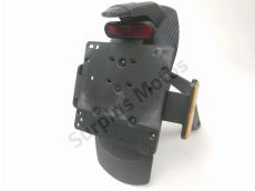 Support de plaque et eclairage