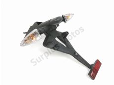 Support de plaque et eclairage