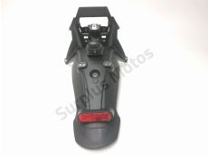 Support de plaque et eclairage