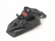 Support de plaque et eclairage