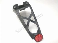 Support de plaque et eclairage