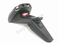 Support de plaque et eclairage