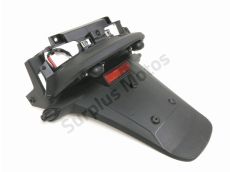 Support de plaque et eclairage