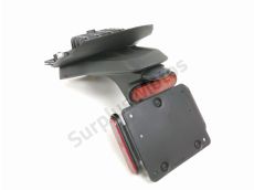 Support de plaque et eclairage