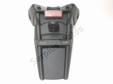 Support de plaque et eclairage