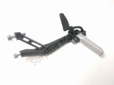 Platine et repose pieds arriere gauche