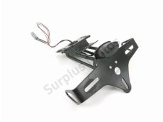 Support de plaque et eclairage