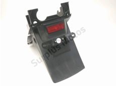 Support de plaque et eclairage