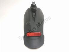 Support de plaque et eclairage