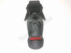 Support de plaque et eclairage