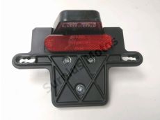 Support de plaque et eclairage