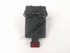 Support de plaque et eclairage