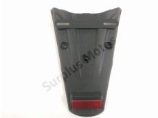 Support de plaque et eclairage