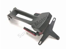 Support de plaque et eclairage