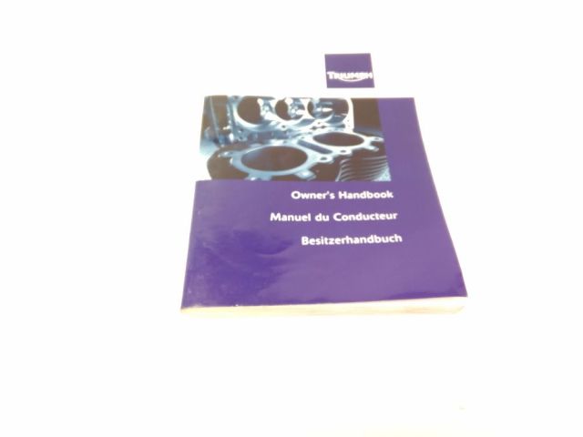 Manuel d'utilisation occasion TRIUMPH TIGER 2014