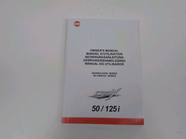 Manuel d'utilisation occasion SYM CROX 2020