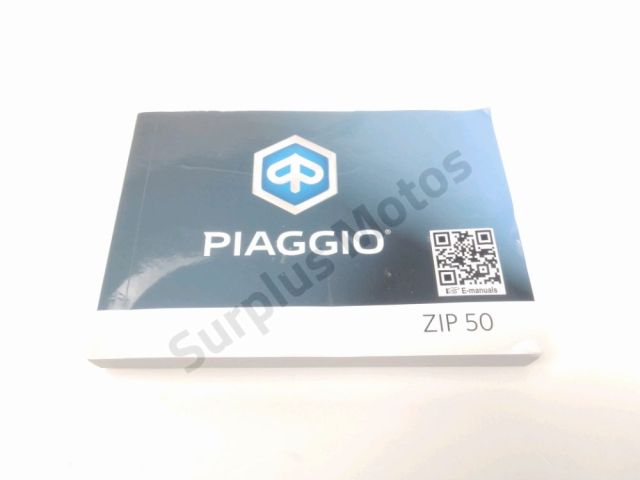 Manuel d'utilisation occasion PIAGGIO ZIP 2024